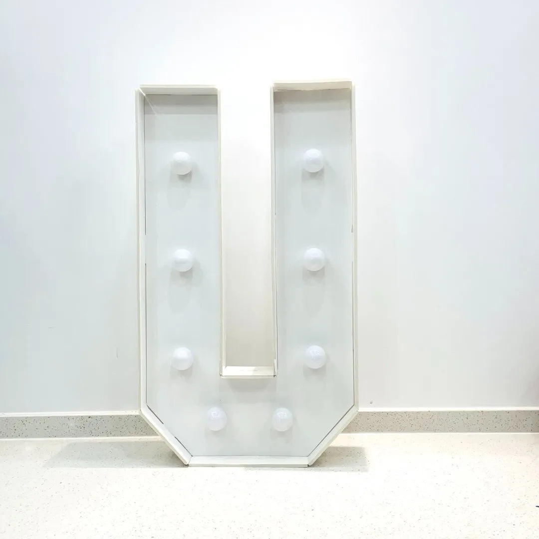 1Pc 3Ft/91.5Cm Marquee Warm Light Letters Frame Kt Board Letters A-Z Plug-In Kt Board with Bracket Freestanding Party Decorative Lighting for Birthdays, Anniversaries, Graduation-8/10Pcs Light