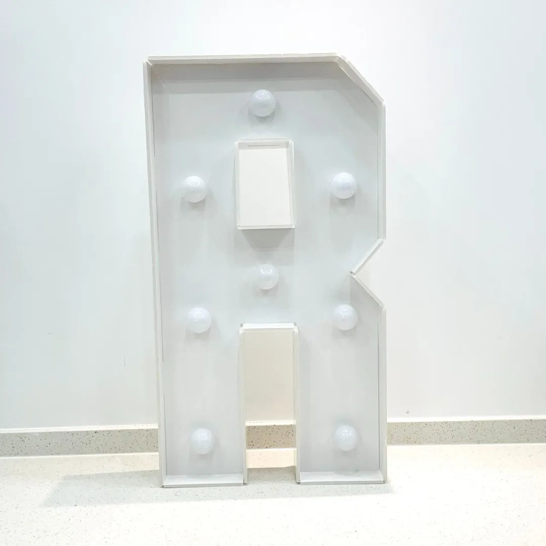 1Pc 3Ft/91.5Cm Marquee Warm Light Letters Frame Kt Board Letters A-Z Plug-In Kt Board with Bracket Freestanding Party Decorative Lighting for Birthdays, Anniversaries, Graduation-8/10Pcs Light