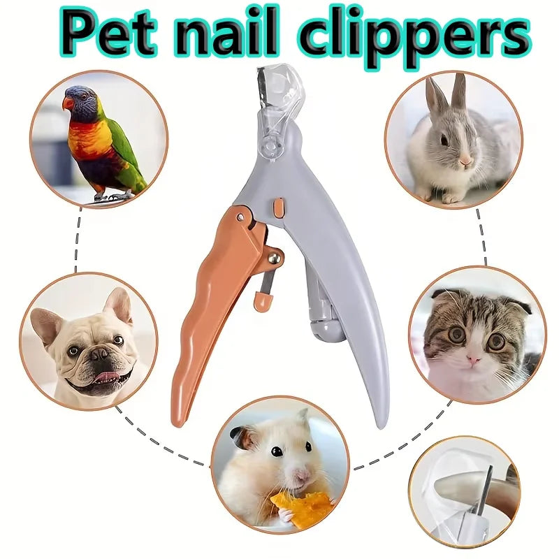 1pc LED Pet Nail Clipper For Easy And Safe Dog And Cat Paw Grooming,Nail clippers with lights, cats, dogs, paws, nail clippers