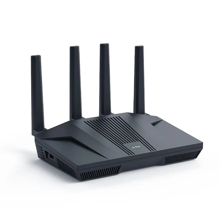 GL.iNet Flint 2 (GL-MT6000) home and office router, 8-Stream Wi-Fi 6 technology,OpenWrt,2.5G Ethernet ports,Parental control