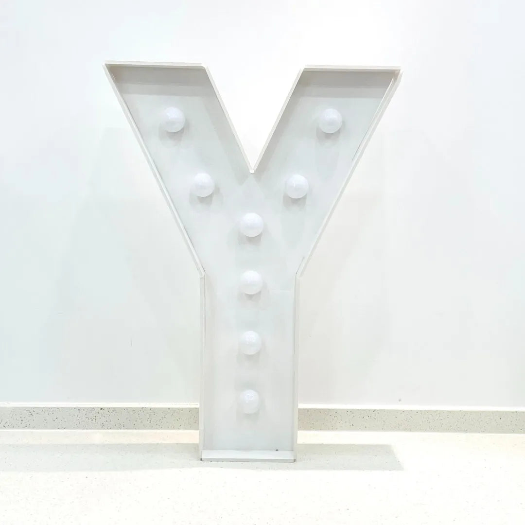 1Pc 3Ft/91.5Cm Marquee Warm Light Letters Frame Kt Board Letters A-Z Plug-In Kt Board with Bracket Freestanding Party Decorative Lighting for Birthdays, Anniversaries, Graduation-8/10Pcs Light