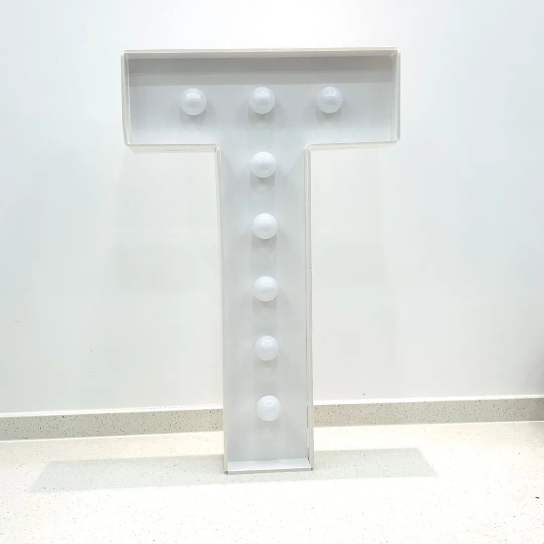 1Pc 3Ft/91.5Cm Marquee Warm Light Letters Frame Kt Board Letters A-Z Plug-In Kt Board with Bracket Freestanding Party Decorative Lighting for Birthdays, Anniversaries, Graduation-8/10Pcs Light