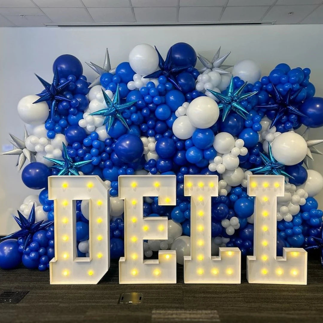 1Pc 3Ft/91.5Cm Marquee Warm Light Letters Frame Kt Board Letters A-Z Plug-In Kt Board with Bracket Freestanding Party Decorative Lighting for Birthdays, Anniversaries, Graduation-8/10Pcs Light