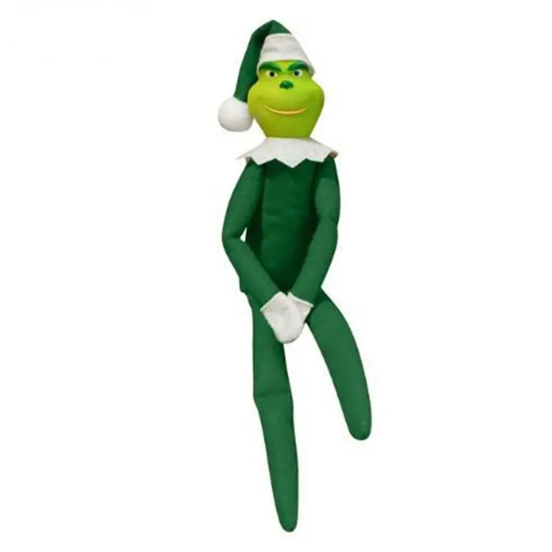 Christmas Elf Doll Anime Plush Figures Stocking Stuffer Shelf Accessories Xmas Decoration Craft Holiday Ornament Decorative Collectible Figurines