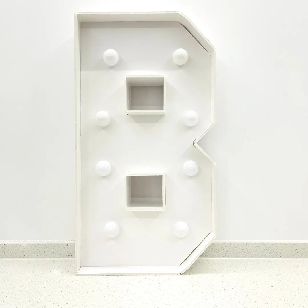 1Pc 3Ft/91.5Cm Marquee Warm Light Letters Frame Kt Board Letters A-Z Plug-In Kt Board with Bracket Freestanding Party Decorative Lighting for Birthdays, Anniversaries, Graduation-8/10Pcs Light