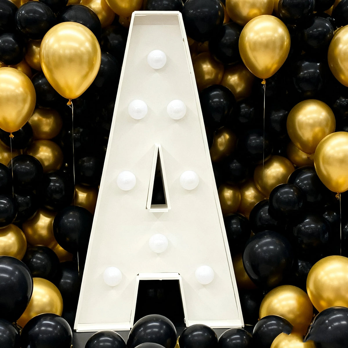 1Pc 3Ft/91.5Cm Marquee Warm Light Letters Frame Kt Board Letters A-Z Plug-In Kt Board with Bracket Freestanding Party Decorative Lighting for Birthdays, Anniversaries, Graduation-8/10Pcs Light
